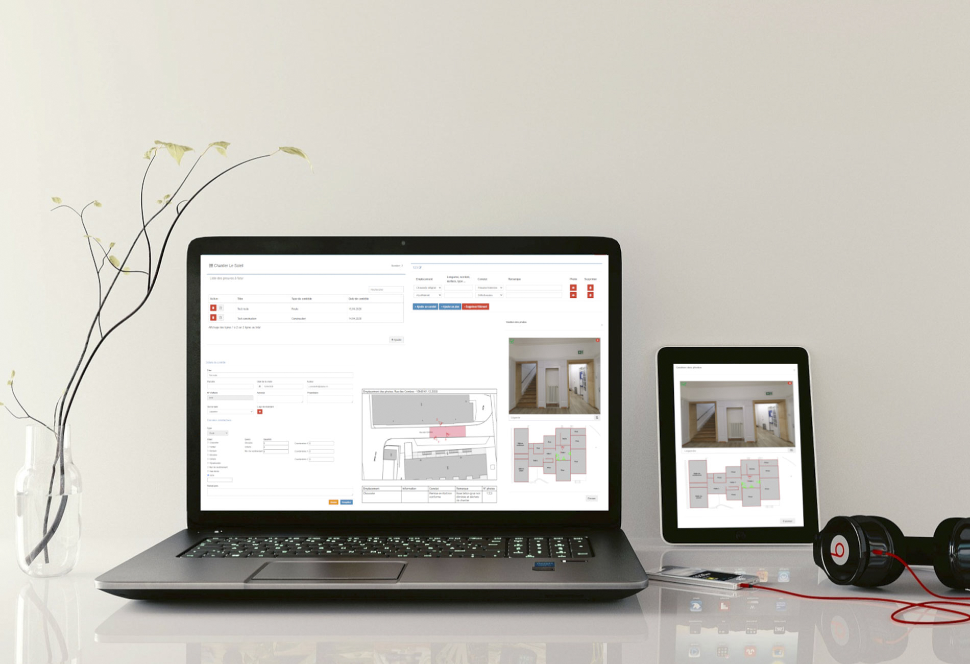 Detailed image of the project